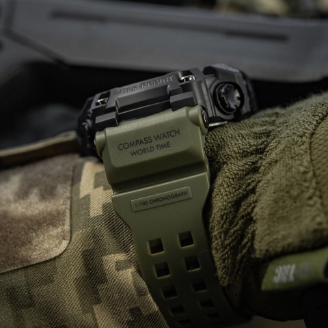 M-TAC Zegarek taktyczny 2037 wytrzymały zegarek survivalowy