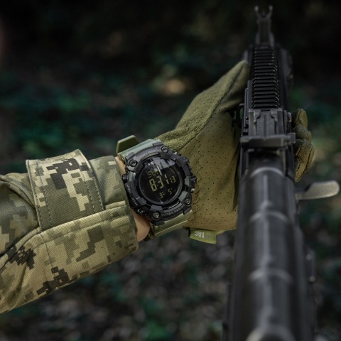 M-TAC Zegarek taktyczny 2037 wytrzymały zegarek survivalowy