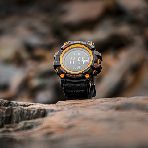 M-TAC Zegarek taktyczny Adventure Black Orange