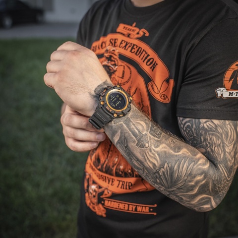 M-TAC Zegarek taktyczny Adventure Black Orange