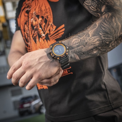 M-TAC Zegarek taktyczny Adventure Black Orange