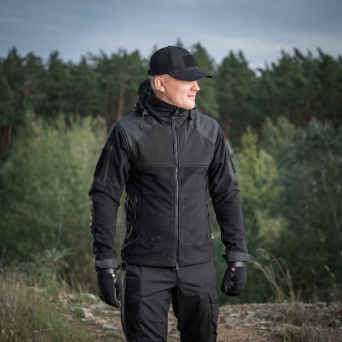 M-TAC Kurtka Norman Windblock Fleece Czarna