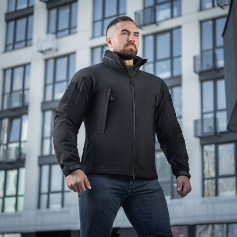 M-TAC Kurtka Softshell Czarna
