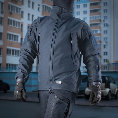 M-TAC Kurtka Softshell Navy Blue
