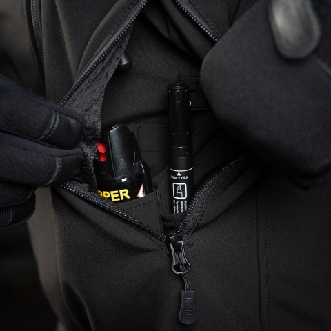 M-TAC Kurtka Softshell Police Czarna