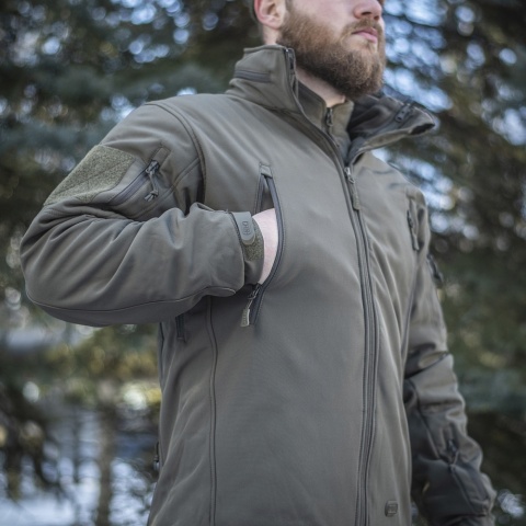 M-TAC Kurtka Softshell z Podpinką Oliwkowa