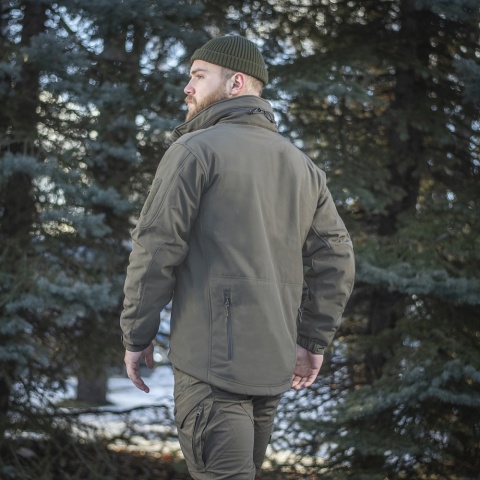M-TAC Kurtka Softshell z Podpinką Oliwkowa