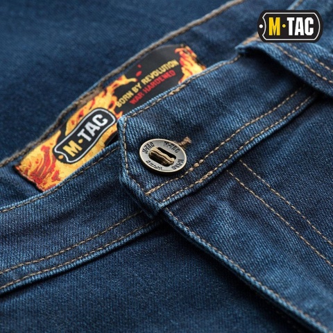 M-TAC Spodnie Jeansy Tactical Gen I Dark Denim Regular Fit