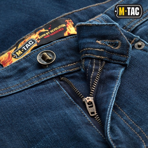 M-TAC Spodnie Jeansy Tactical Gen I Dark Denim Regular Fit