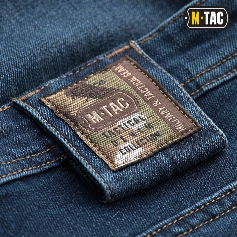 M-TAC Spodnie Jeansy Tactical Gen I Dark Denim Regular Fit