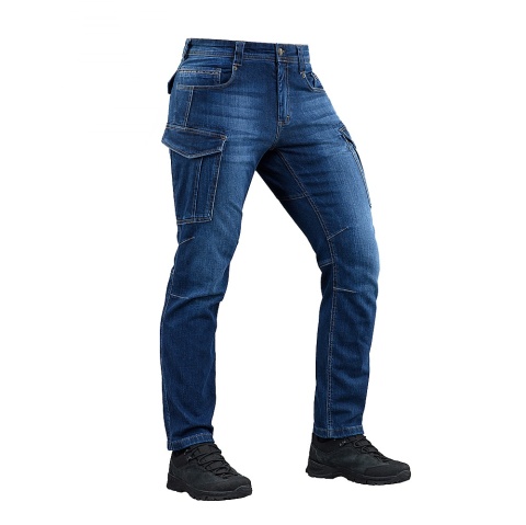 M-TAC Spodnie Jeansy Aggressor Dark Denim
