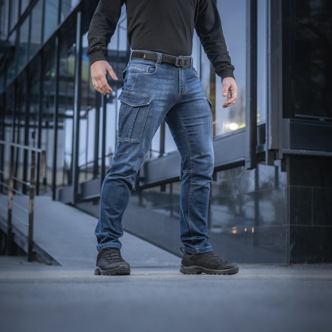 M-TAC Spodnie Jeansy Aggressor Dark Denim