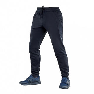 M-TAC Spodnie dresowe Stealth Cotton Dark Navy Blue Long