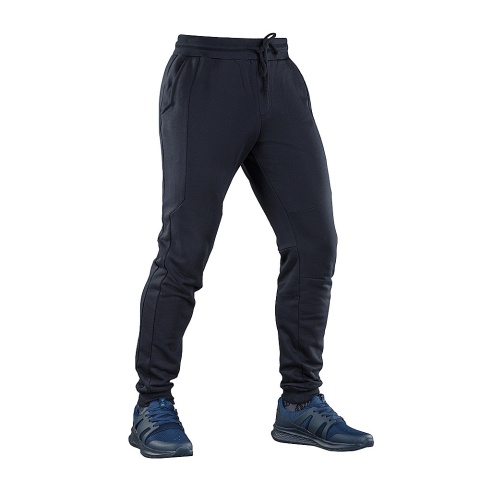 M-TAC Spodnie dresowe Stealth Cotton Dark Navy Blue Long