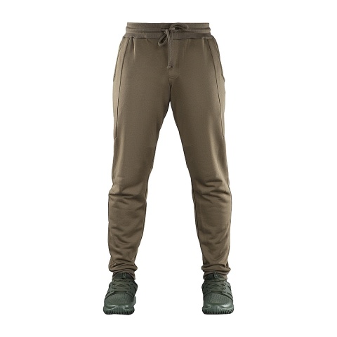 M-TAC Spodnie dresowe Stealth Cotton Ciemno oliwkowe Long