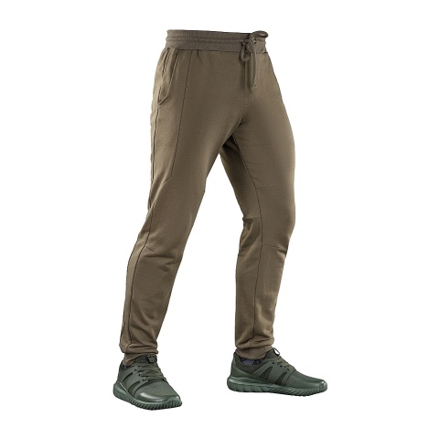 M-TAC Spodnie dresowe Stealth Cotton Ciemno oliwkowe Long