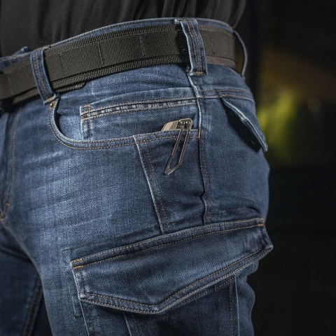 M-TAC Spodnie Jeansy Aggressor Dark Denim