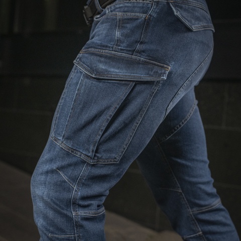 M-TAC Spodnie Jeansy Aggressor Dark Denim