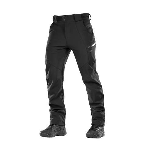 M-TAC Spodnie Softshell Winter Czarne