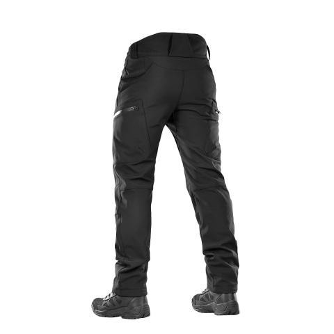 M-TAC Spodnie Softshell Winter Czarne