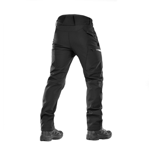 M-TAC Spodnie Softshell Winter Czarne