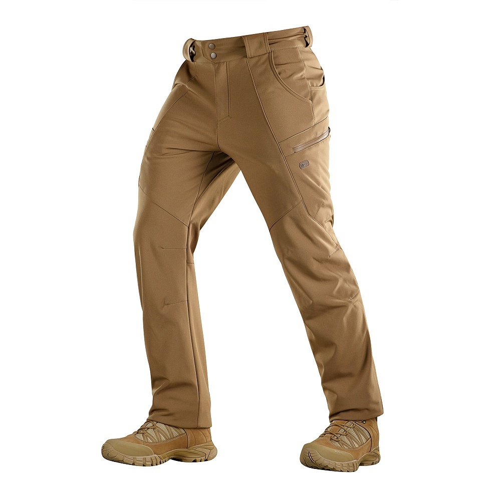 M-TAC Spodnie Soft Shell Winter Coyote