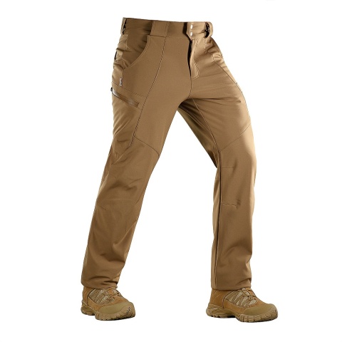 M-TAC Spodnie Softshell Winter Coyote