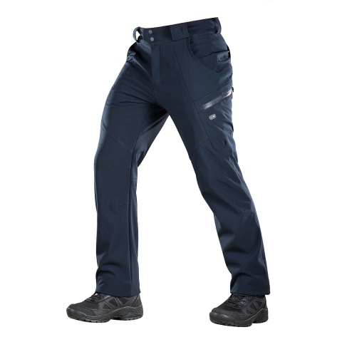 M-TAC Spodnie Softshell Winter Dark Navy Blue