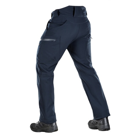 M-TAC Spodnie Softshell Winter Dark Navy Blue