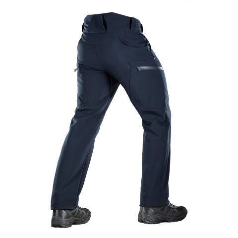 M-TAC Spodnie Softshell Winter Dark Navy Blue