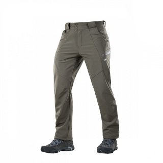 M-TAC Spodnie Softshell Winter Oliwkowe