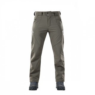 M-TAC Spodnie Softshell Winter Oliwkowe