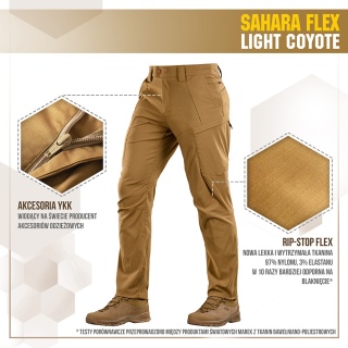 M-TAC Spodnie Sahara Flex Light Coyote