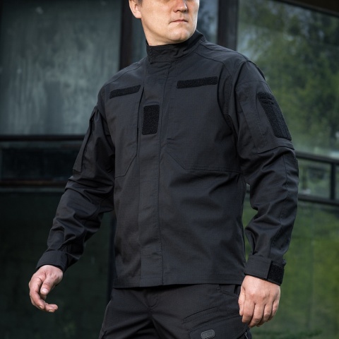 M-TAC Bluza Mundurowa Patrol Flex Czarna Long