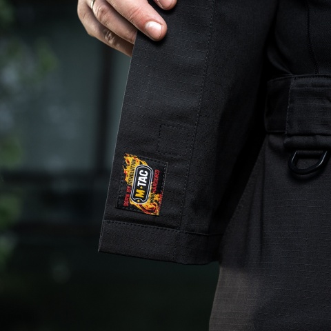 M-TAC Bluza Mundurowa Patrol Flex Czarna Long