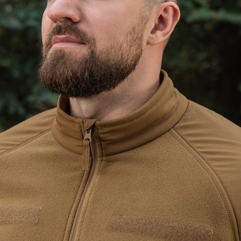 M-TAC Kurtka Combat Fleece Polartec® Jacket Coyote Brown Long