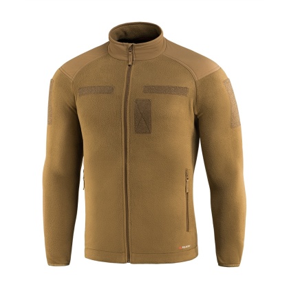 M-TAC Kurtka Combat Fleece Polartec® Jacket Velcro Coyote Brown