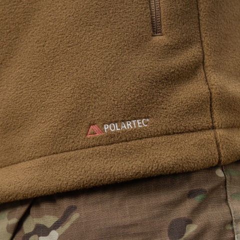 M-TAC Kurtka Combat Fleece Polartec® Jacket Velcro Coyote Brown