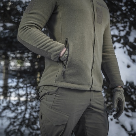 M-TAC Kurtka Combat Fleece Jacket Ciemno oliwkowa Long