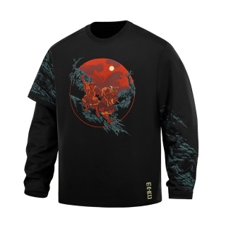 M-TAC Bluza Two Samurai Czarna