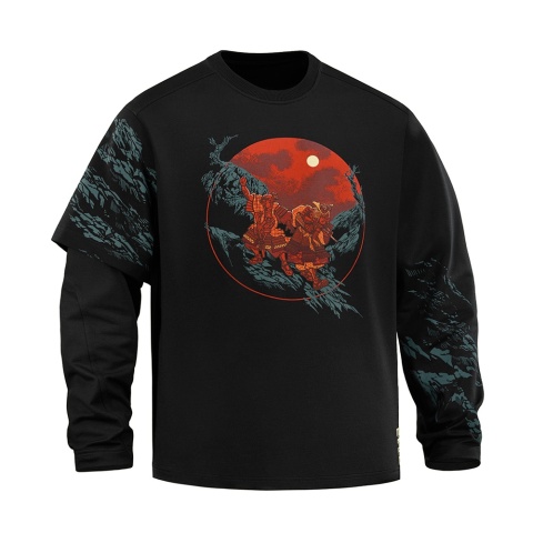 M-TAC Bluza Two Samurai Czarna