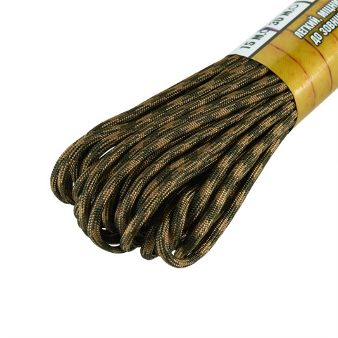 M-TAC Paracord 475 15m Coyote/Ranger Green