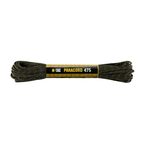 M-TAC Paracord 475 15m OD Green Reflective