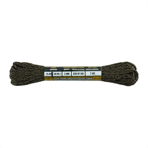 M-TAC Paracord 475 15m Tiger Stripe