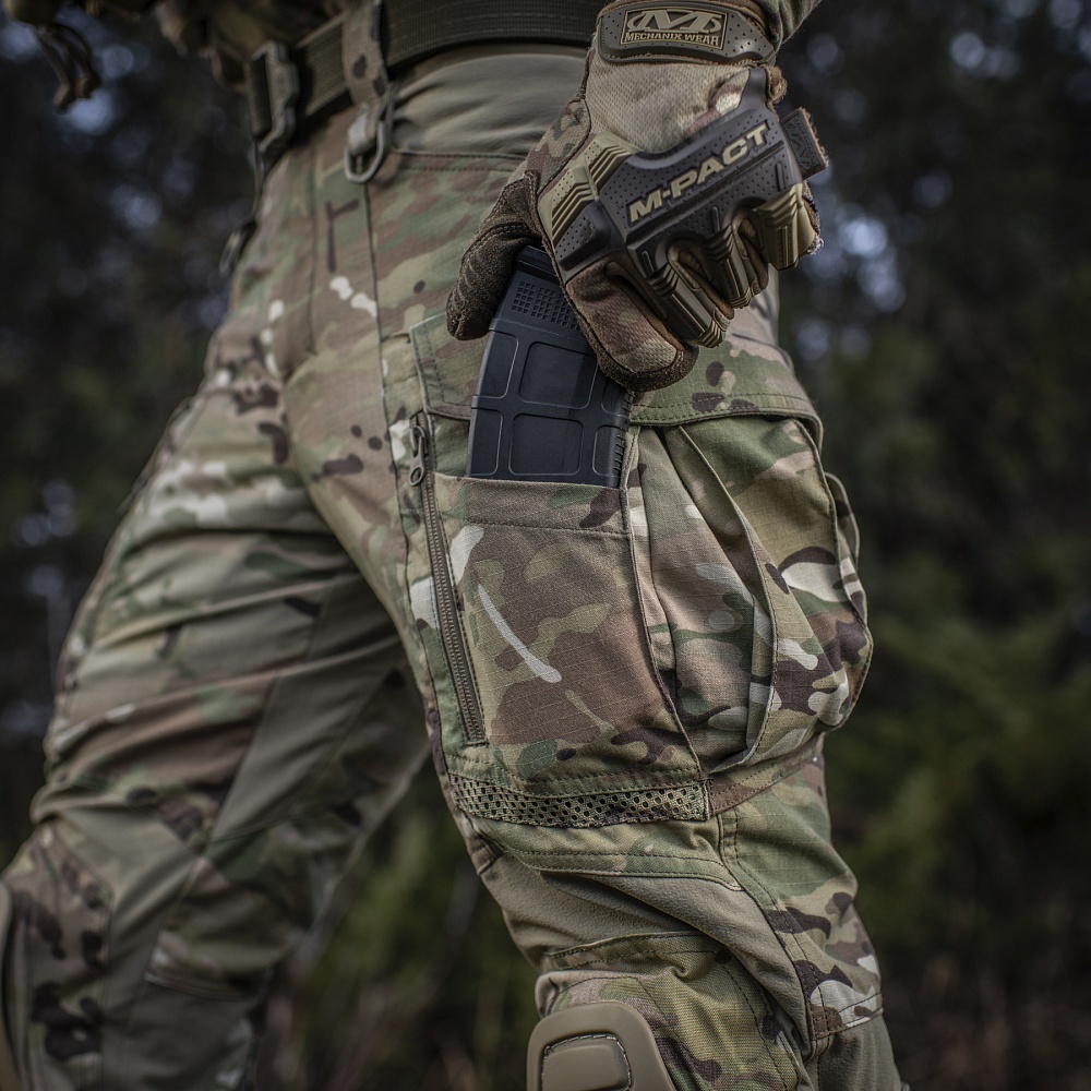 Przemyślany militarny układ kieszeni