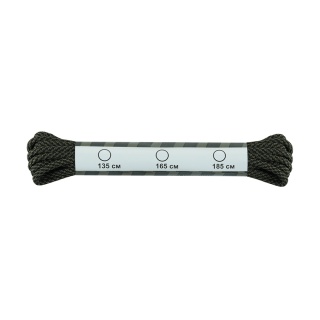 M-TAC Sznurowadła Stairs NYLON Mil-Spec Black/OD Green 185 cm