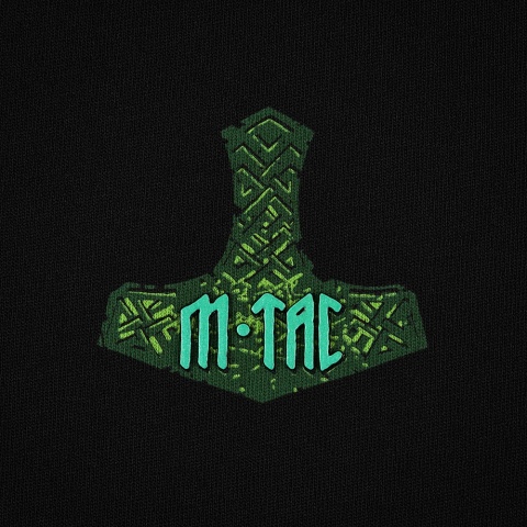 M-TAC Koszulka Ragnarok Night Vision Cotton Hard Czarna