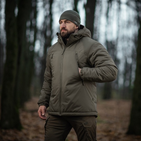 M-TAC Kurtka Zimowa Alpha Basic Primaloft Ciemno oliwkowa