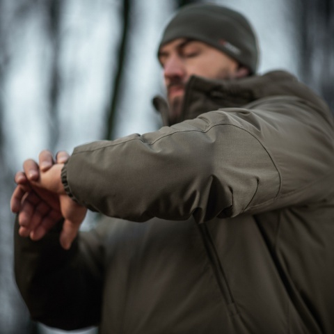 M-TAC Kurtka Zimowa Alpha Basic Primaloft Ciemno oliwkowa