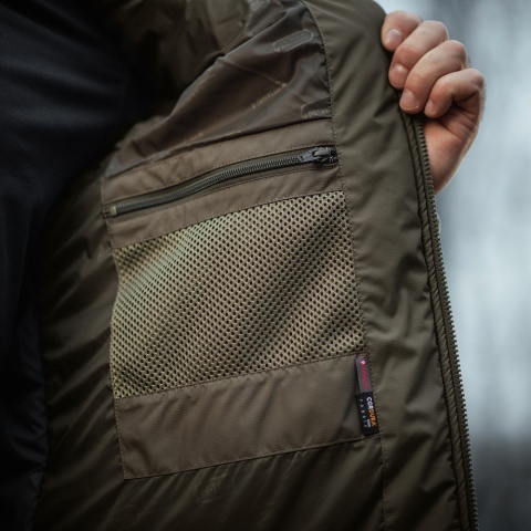 M-TAC Kurtka Zimowa Alpha Basic Primaloft Ciemno oliwkowa